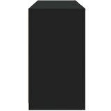 vidaXL Komoda s LED svjetlima crna 123 x 37 x 67 cm | shoptok.hr