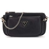 Guess Ročne torbice Noelle Dbl Pouch Crossbody Črna Cene