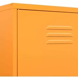 vidaXL Garderobna omara gorčično rumena 90x50x180 cm jeklo | Shoptok.si