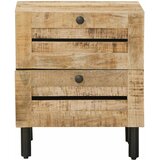  Noćni ormarić Prirodna 40 x 33 x 46 cm Čvrsto drvo manga | shoptok.hr