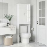  Kabinetska WC BREDA Bijela visokog sjaja 66 x 25 5 x 190 cm - Bijela visokog sjaja | shoptok.hr