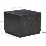 Kave Home Mramorni pomoćni stol 50x50 cm Sorein – | shoptok.hr