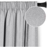 Restilo CORITA curtain, grey, plain, classic and modern style, multifunctional tape, structural fabric with blackout effect, 140 x 245 cm Cijene