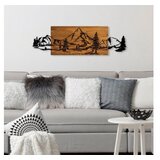 Wallity Zidna dekoracija Planinski lanac, 30x95 cm, Smeđa boja | Eponuda.ba