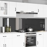  Kuhinjski zid 2 pcs Tamno siva 110 x 60 cm Slike