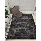 Dieter Knoll TKANA PREPROGA Calais 140/200 cm siva, črna | Shoptok.si