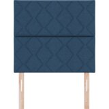 LED uzglavlje s dijamantnim uzorkom plave 90 cm tkanine | shoptok.hr