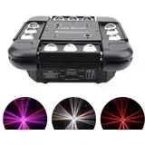 Laser strobe rasveta 150W za diskoteke – 4 rotaciona dela