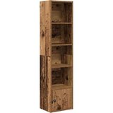 vidaXL Regal za knjige boja starog drva 31x24x127 cm drveni | shoptok.hr