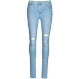 Levi's Jeans skinny 720 HIRISE SUPER SKINNY Modra Cene