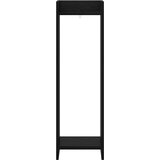  Stalak za biljke s policom 2 pcs Crni Hrast 30 x 30 x 100 cm | shoptok.hr