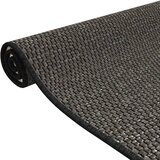  Tepih-staza s izgledom sisala antracit 80 x 150 cm | shoptok.hr