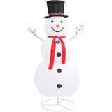  Ukrasna božićna figura snjegovića LED luksuzna tkanina 180 cm | shoptok.hr