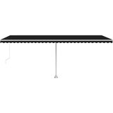  Prostostoječa ročno zložljiva tenda 600x300 cm antracitna | Shoptok.si