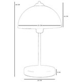 Opviq Stona lampa Yeni, Žuta | Eponuda.ba