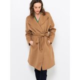 Camaieu Beige coat with wool - Women | shoptok.hr