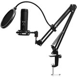 Lorgar Voicer 931, Gaming Microphone, Black, USB condenser microphone with desktop boom arm, pop filter,... | Eponuda.ba