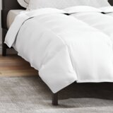 vidaXL Vatelin in pokrivači Bela 155 x 220 cm Puh | Shoptok.si