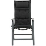 Venture Home Cushion jastuk za vrtnu stolicu s 5 položaja, crni Slike