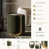 Mauro Ferretti Zelen tabure Glam Style – | Shoptok.si