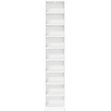 Cd ormar Bijela 33 x 23,5 x 175 cm Konstruirano drvo | shoptok.hr