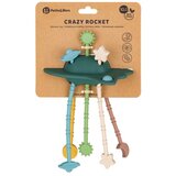 Petite&Mars Silikonska senzorna igračka Crazy Rocket 10 m+, Misty Green | shoptok.hr