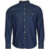Levi's Srajce z dolgimi rokavi BARSTOW WESTERN STANDARD Modra Cene