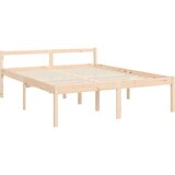 Okvir kreveta s uzglavljem 160 x 200 cm od masivnog drva | shoptok.hr