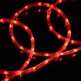  Svjetlosna uže s 2400 LED svjetlima Crvena 100 m PVC | shoptok.hr