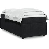 Box spring krevet s madracem crni 80 x 200 cm baršunasti | shoptok.hr