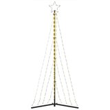 vidaXL Lučke za novoletno jelko 339 LED diod hladno tople bele 182 cm | Shoptok.si