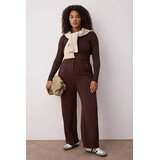 Trendyol Ženske pantalone Tbbss22Pl0448, Smeđe | Eponuda.com