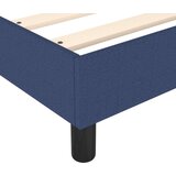  Box spring postelja z vzmetnico moder 120x200 cm blago, (20723602) | Shoptok.si
