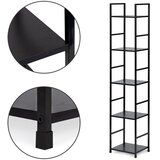 Modern Home LOFT metalne police za knjige, 5 razina | shoptok.hr