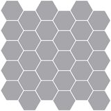  Heksagonska pločica 20 pcs Siva 30 x 30 cm Poliuretan i PET | shoptok.hr