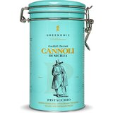 Greenomic Cannoli di Sicilia - v kovinski škatli - Pistacchio | Shoptok.si