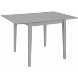  Raztegljiva jedilna miza MDF (80-120)x80x74 cm siva Cene