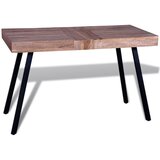 Furnova Miza kvadratna predelana tikovina, (21912935) | Shoptok.si