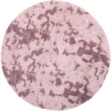 Maison Chic Visoka košata Preproga, Rug prašna roza 120x120 cm poliester, (22120425) | Shoptok.si