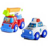 Set vozila Policijsko vatrogasno vozilo Automobilska prikolica Odvrtanje | shoptok.hr