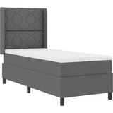  Krevet s opruga kutije Tamno siva 200 x 80 cm tkanina | shoptok.hr