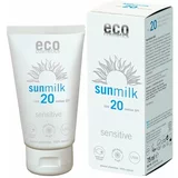 eco cosmetics sensitiv mleko za sončenje ZF 20