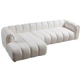 Atelier Del Sofa ugaona garnitura n line left white | Eponuda.com