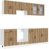 8-dijelni set kuhinjskih ormarića Kalmar konstruiranog drva | shoptok.hr