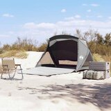 Šator za plažu za 2 osobe sivi vodootporni | shoptok.hr