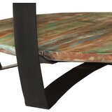  Klubska mizica iz trdnega predelanega lesa 65x32 cm, (20625690) | Shoptok.si