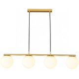  Redo 01-3155 - Luster na sajli BOWLING 4xE27/42W/230V zlatna | Eponuda.com
