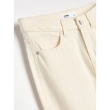Sinsay Wide leg traperice visokog struka s metaliziranim prugama | shoptok.hr