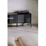 noo.ma Crna TV komoda 116x55x42 cm Met Mini – | shoptok.hr