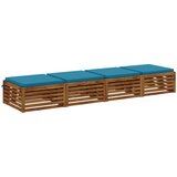  Jastučići za sjedenje SOEST 4 kom. 100% poliester Svjetloplava | shoptok.hr